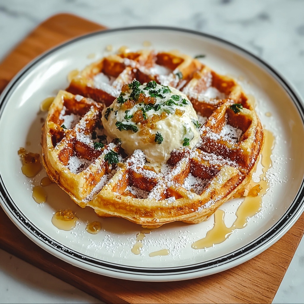 Crumbl Waffle Cookie Recipe - Recipe Image