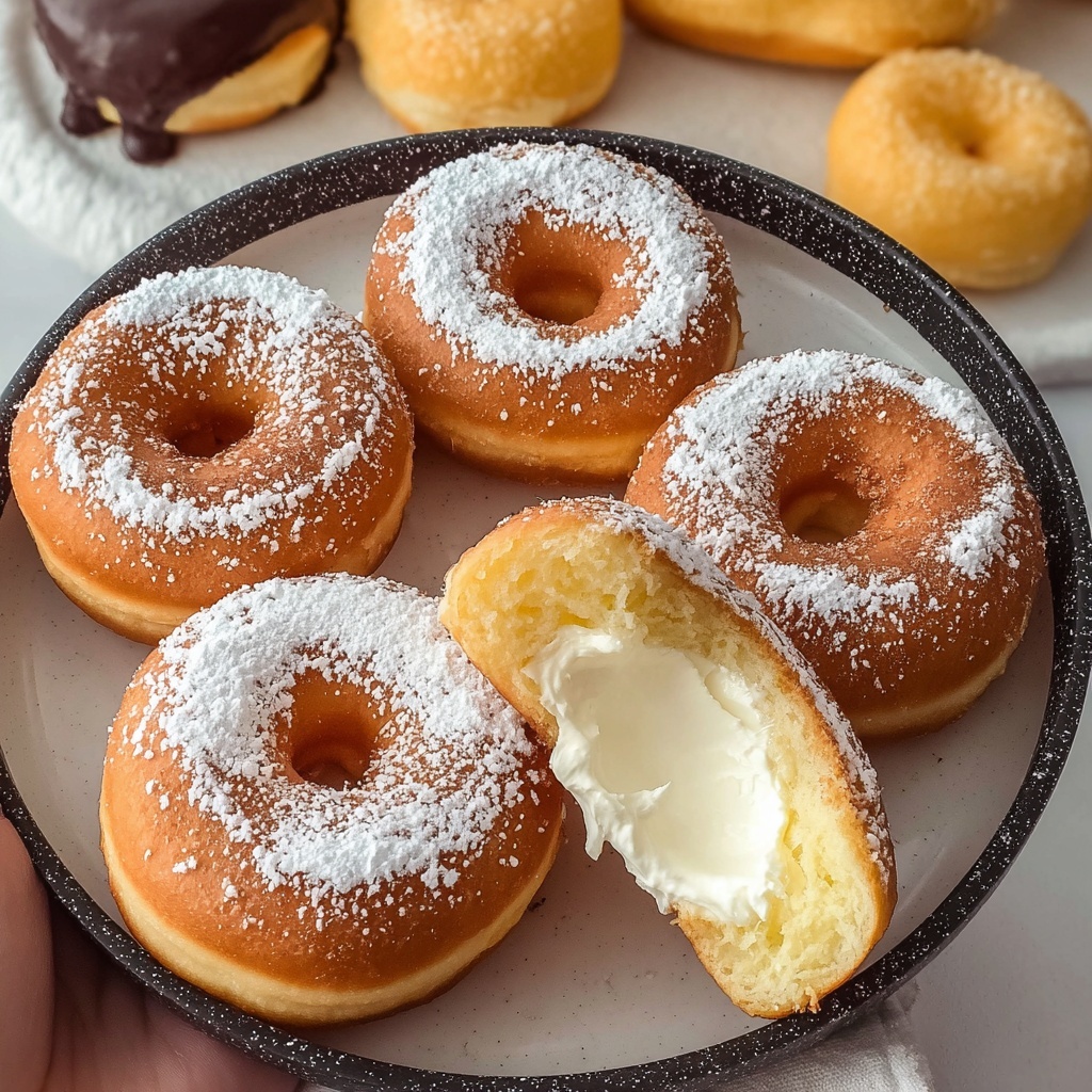 Bavarian Cream Donuts Recipe - Recipe Image