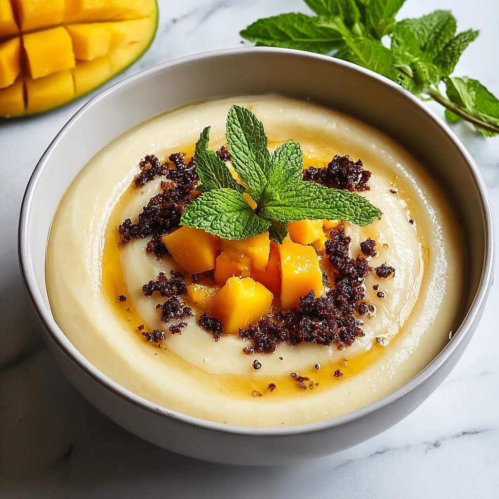 Creamy Mango Mousse Recipe - Recipe Image