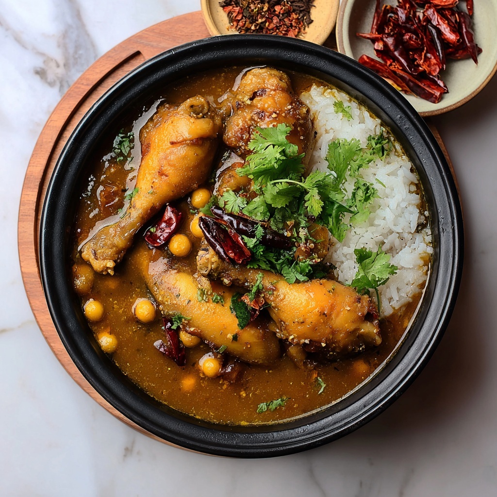 Ayam Kapitan: Aromatic Malaysian Chicken in Rich Coconut Curry Recipe - Recipe Image