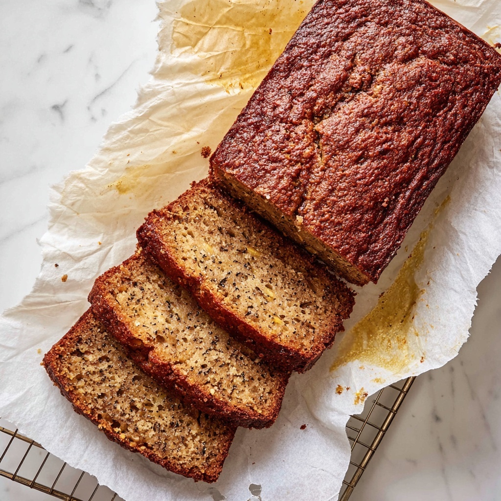 Almond Flour Banana Bread Recipe - Recipe Image