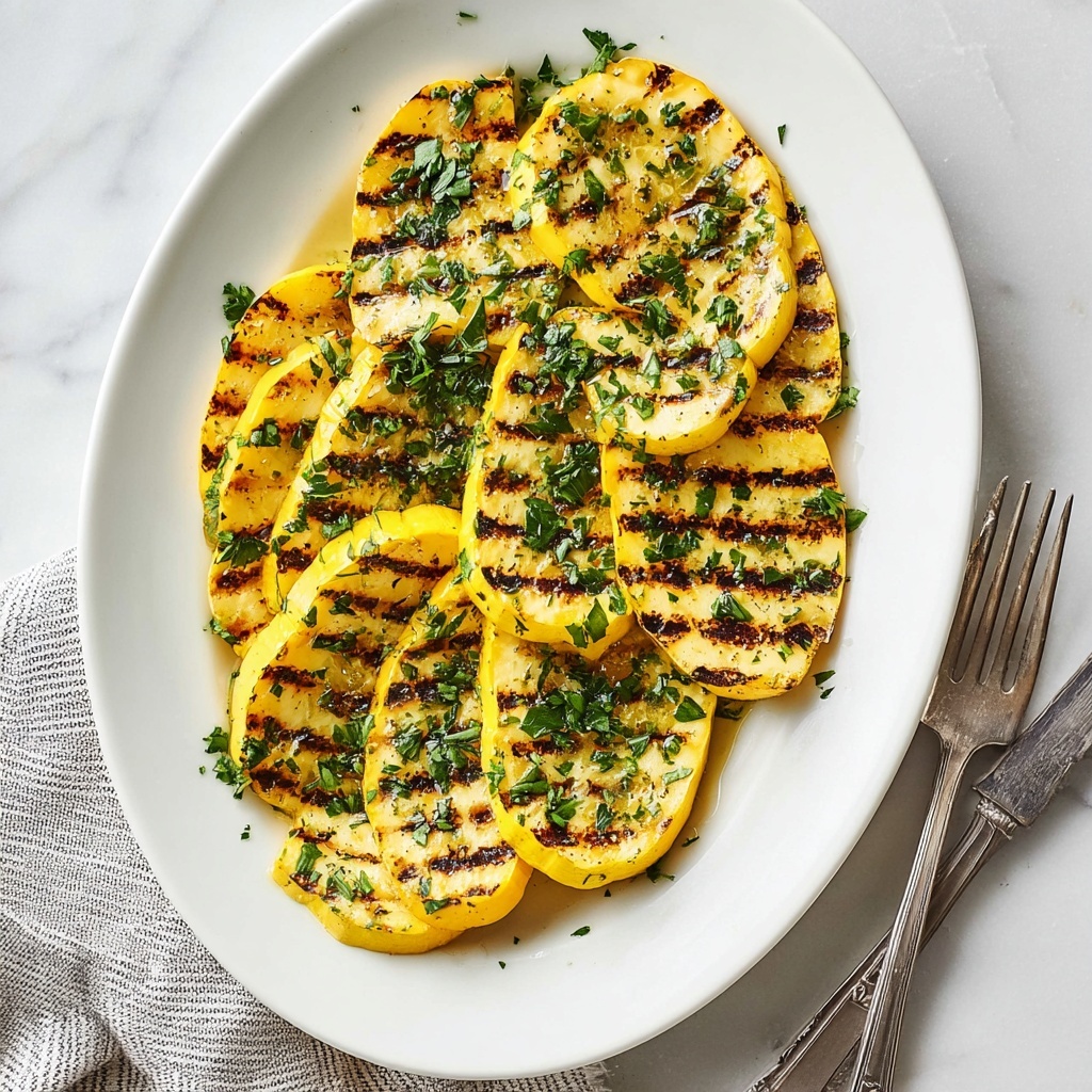Grilled Yellow Squash Recipe - Recipe Image