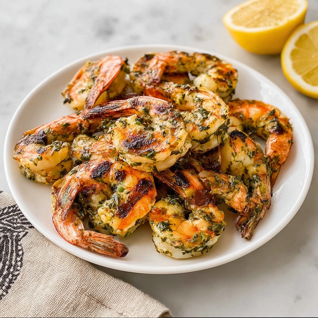 Pesto Shrimp Skewers Recipe - Recipe Image