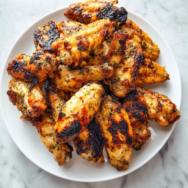 Grilled Chicken Wings with Herb-Spiced Marinade Recipe