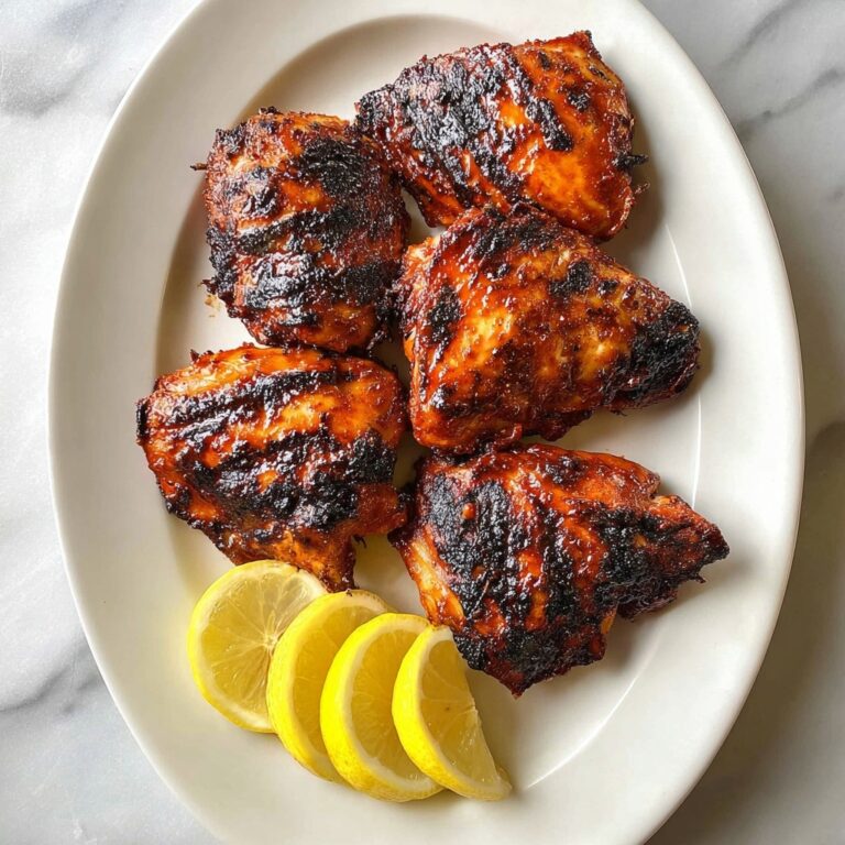 Grilled BBQ Chicken Thighs Recipe