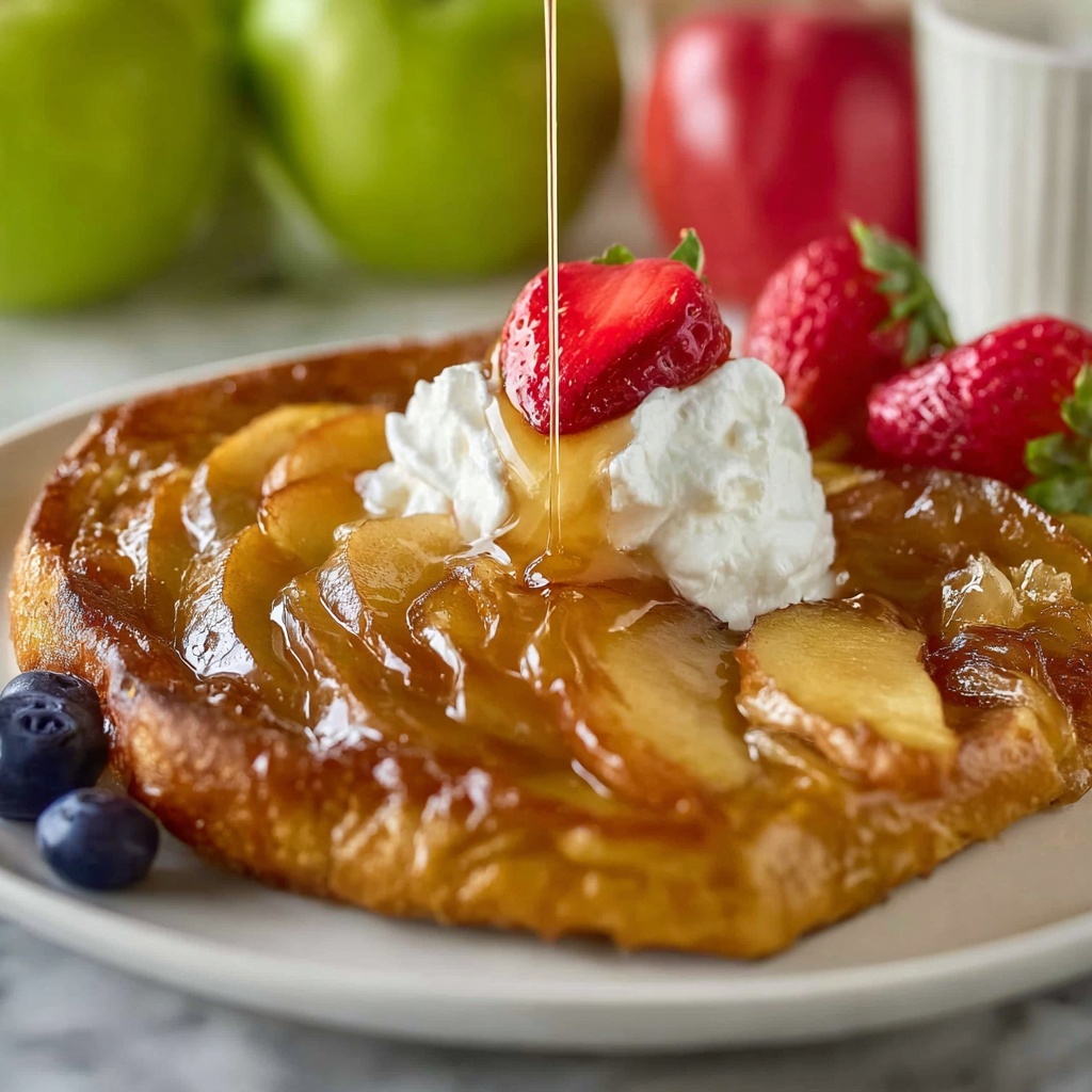 Caramel Apple Upside-Down French Toast Bake Recipe - Recipe Image
