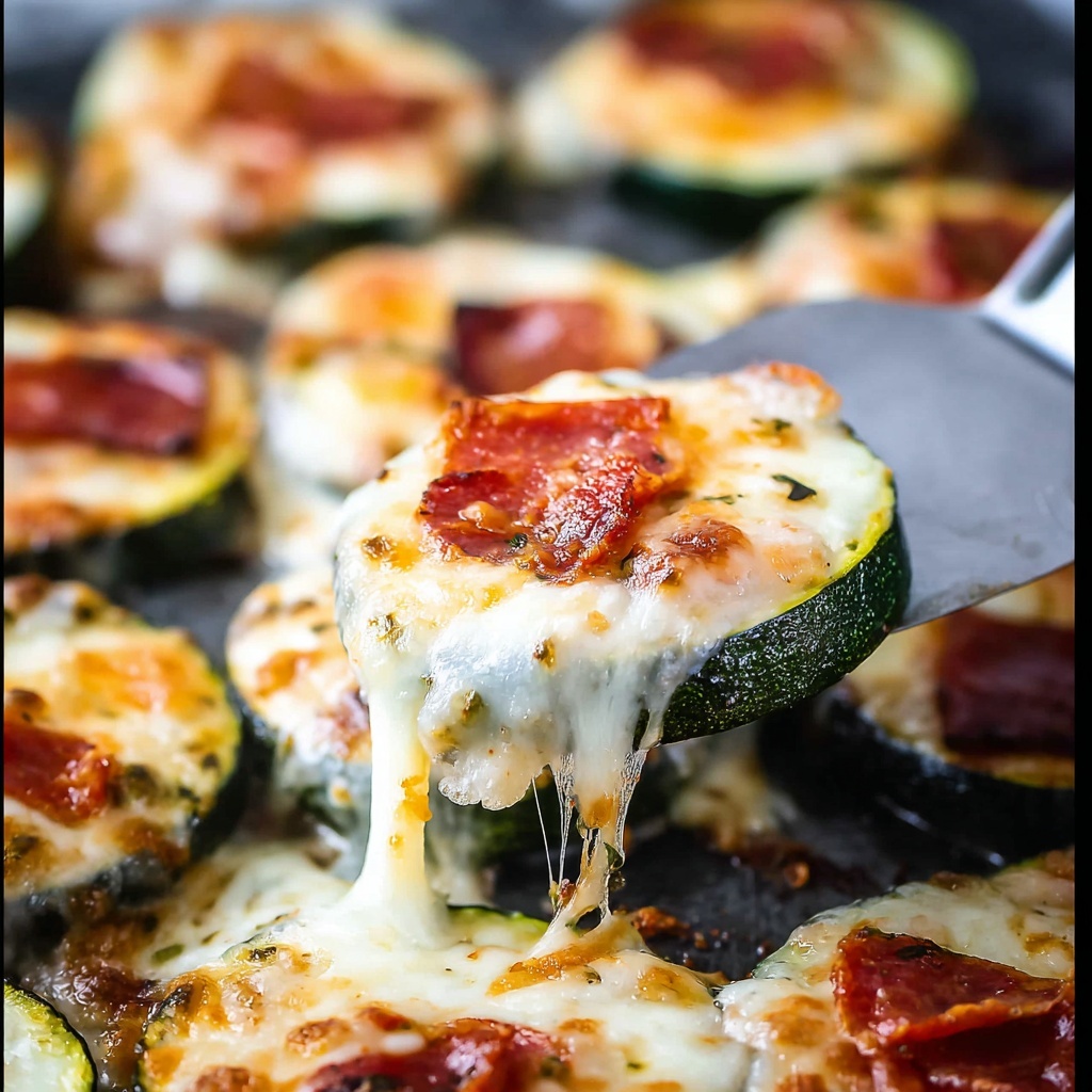 Zucchini Pizza Bites Recipe - Recipe Image