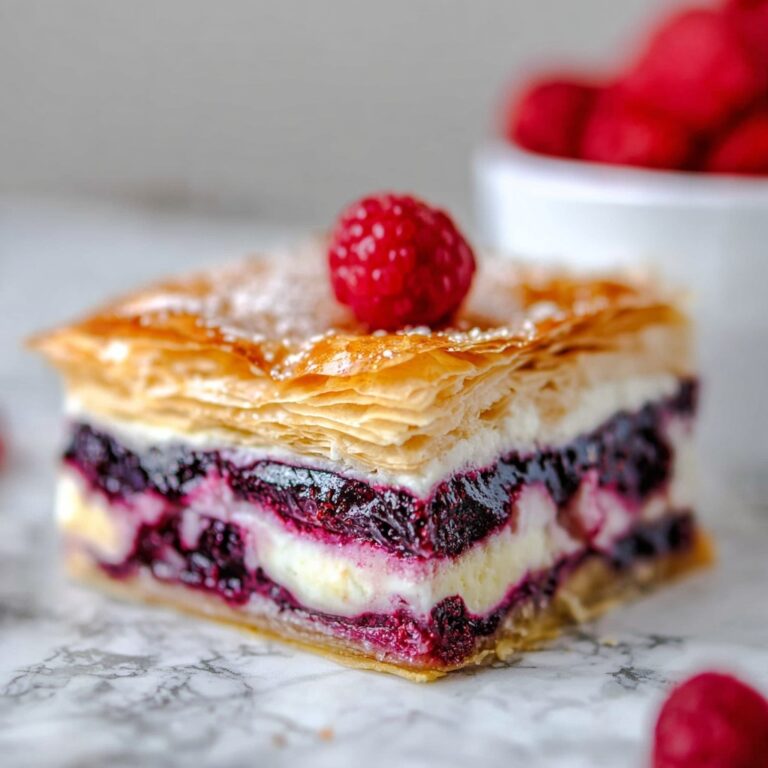 Berry Cheesecake Baklava Recipe