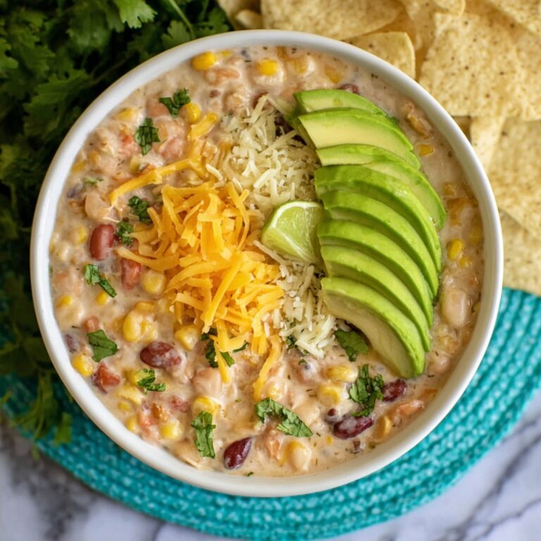 Cream Cheese Chicken Chili (Crockpot) Recipe