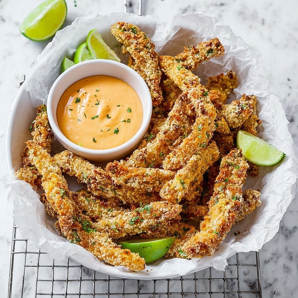 Baked Avocado Fries Recipe - Recipe Image