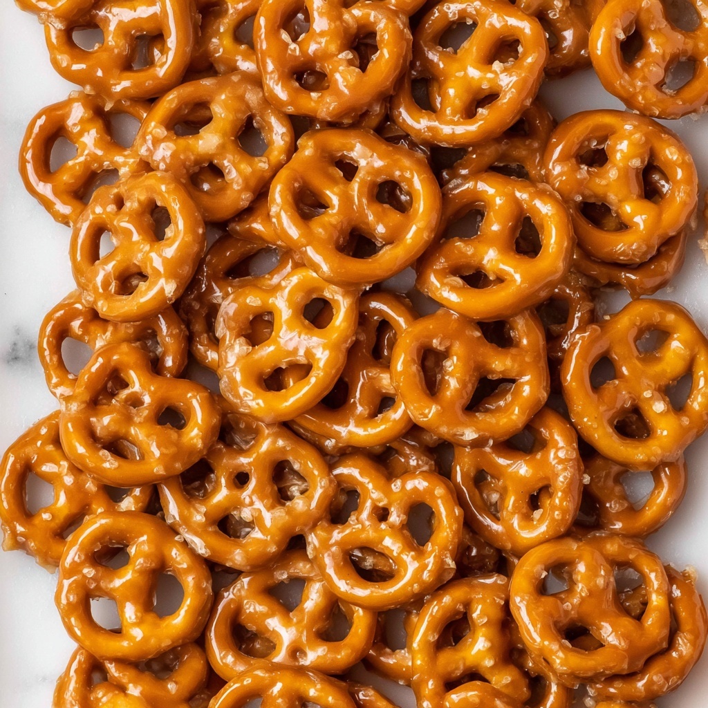 Caramel Toffee Pretzels Recipe - Recipe Image
