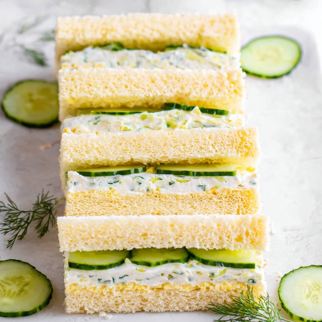 Cucumber Sandwiches Recipe - Recipe Image