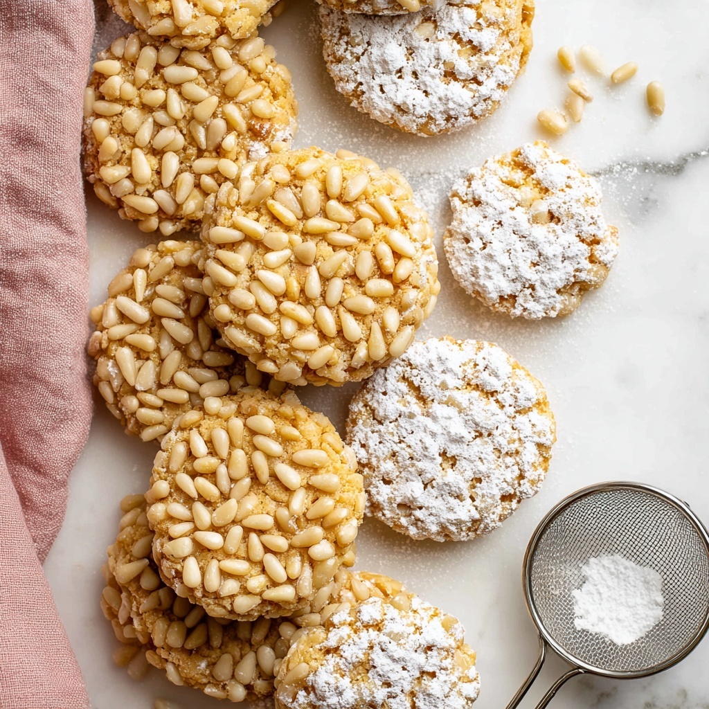 Pignoli Cookies (Pine Nut Cookies) Recipe - Recipe Image