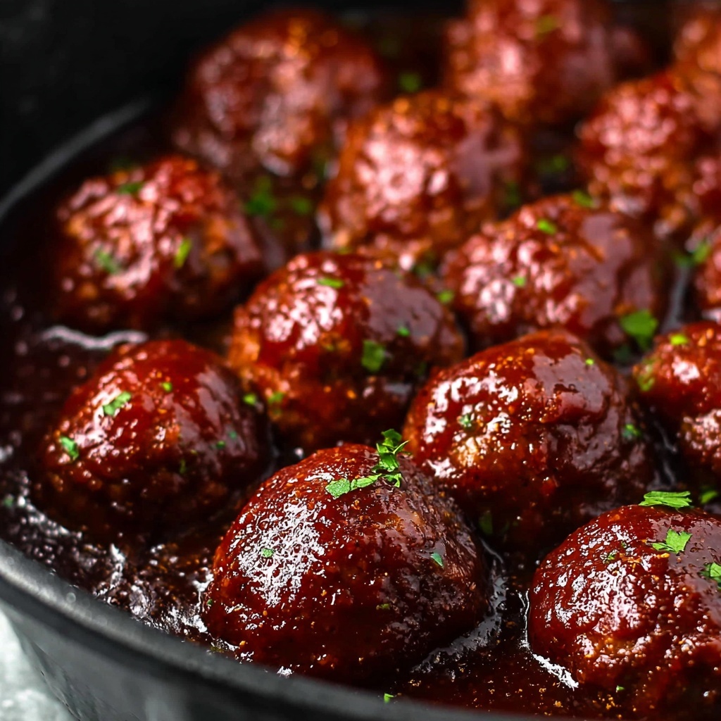 Crockpot Teriyaki Meatballs Recipe - Recipe Image
