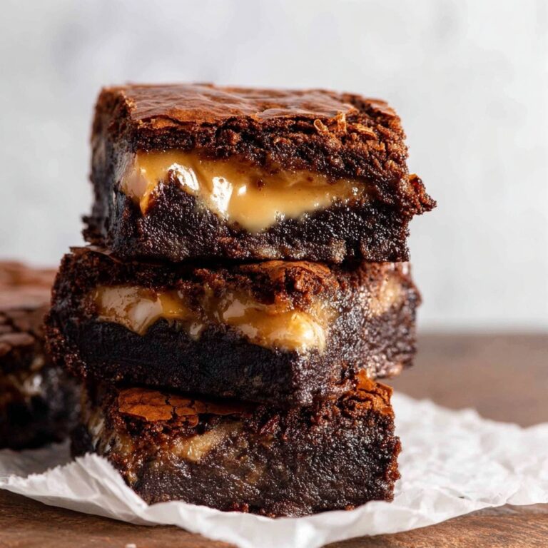 Salted Caramel-Stuffed Brownies Recipe