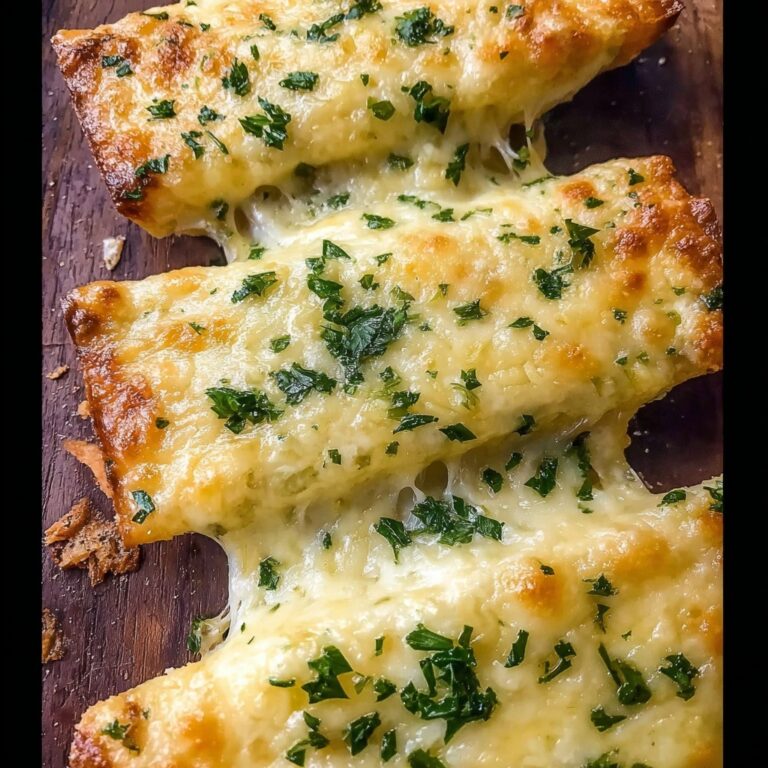 Quick Cheesy Garlic Bread Recipe