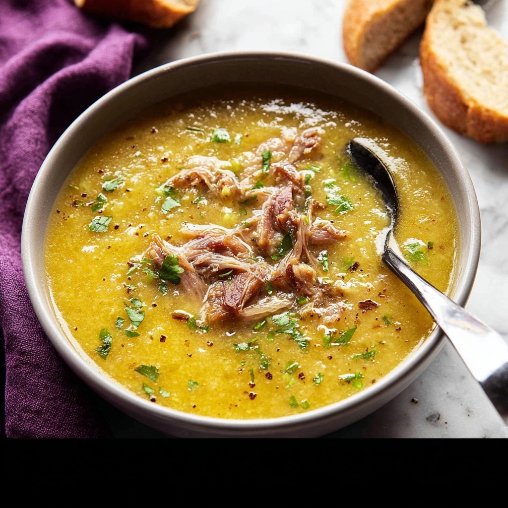 Pea and Ham Soup (Slow Cooker or Stove) Recipe - Recipe Image