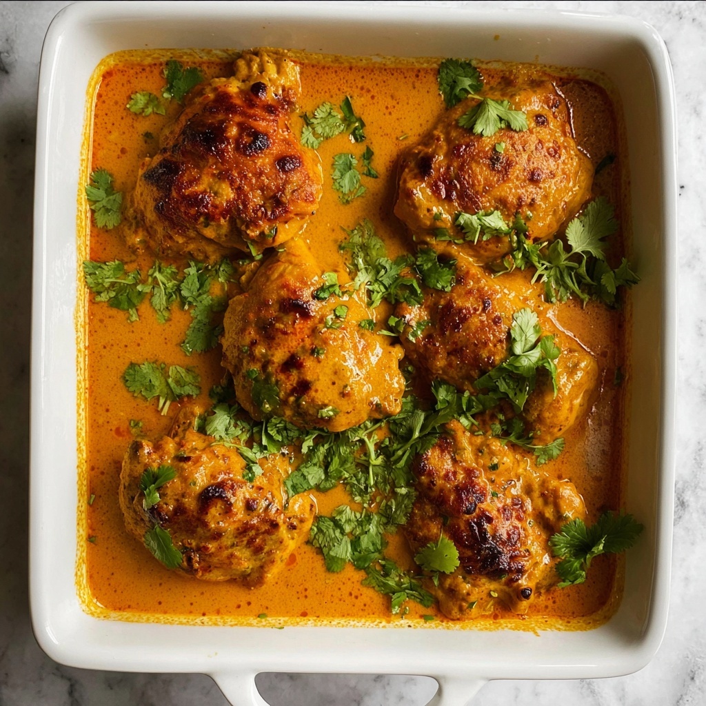 One-Pan Baked Butter Chicken Recipe - Recipe Image