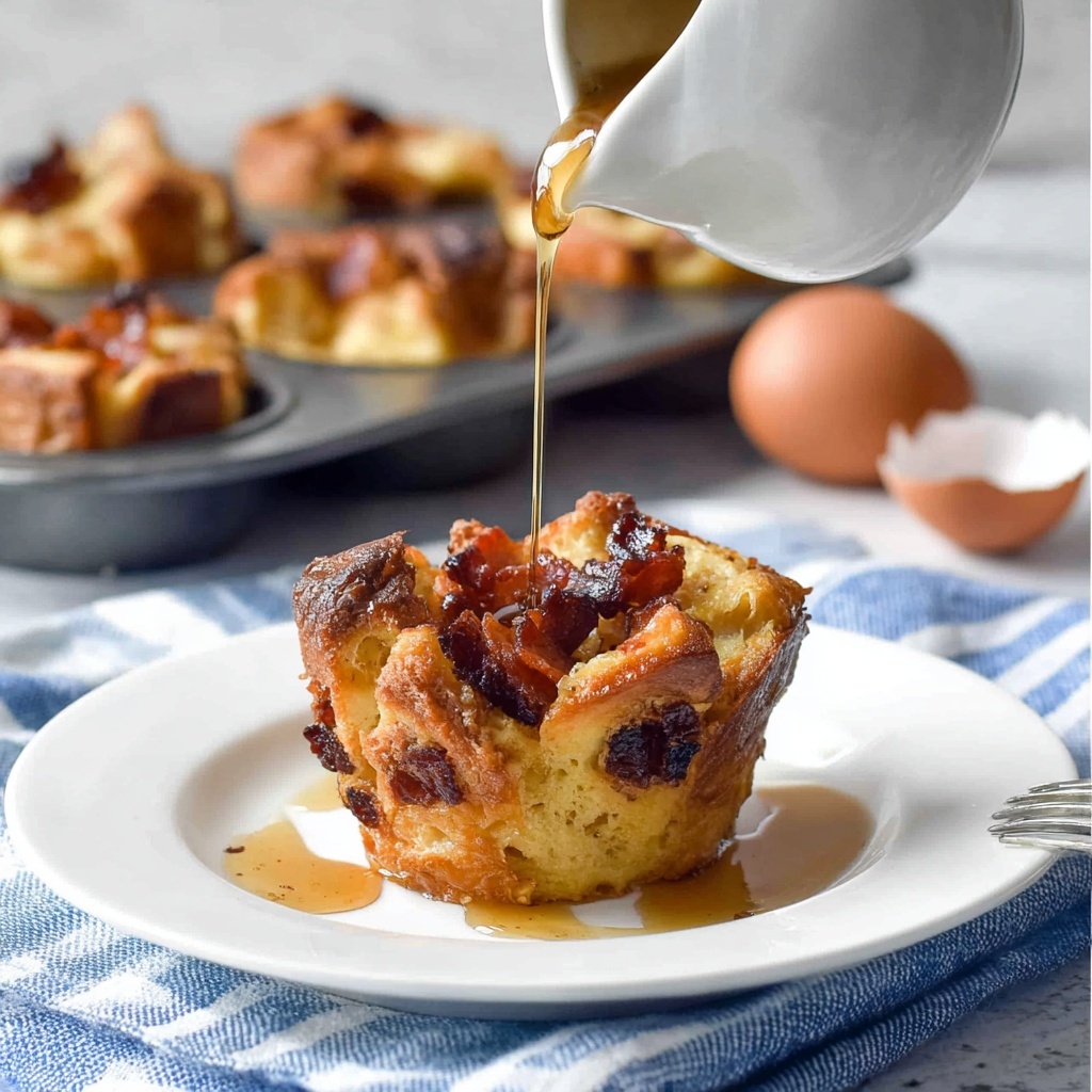 Bacon French Toast Muffins Recipe - Recipe Image