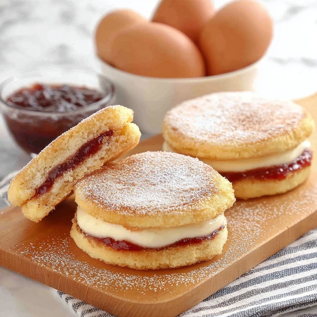 Jam Jelly Doughnut French Toast Recipe - Recipe Image