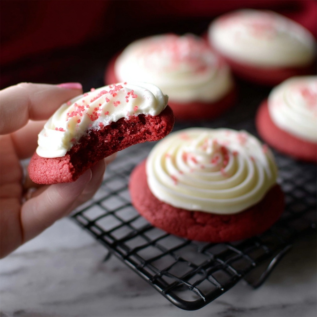 Red Velvet Cookies Recipe - Recipe Image