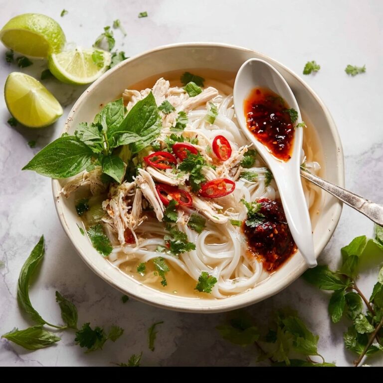 Vietnamese Chicken Pho Soup (Pho Ga) Recipe