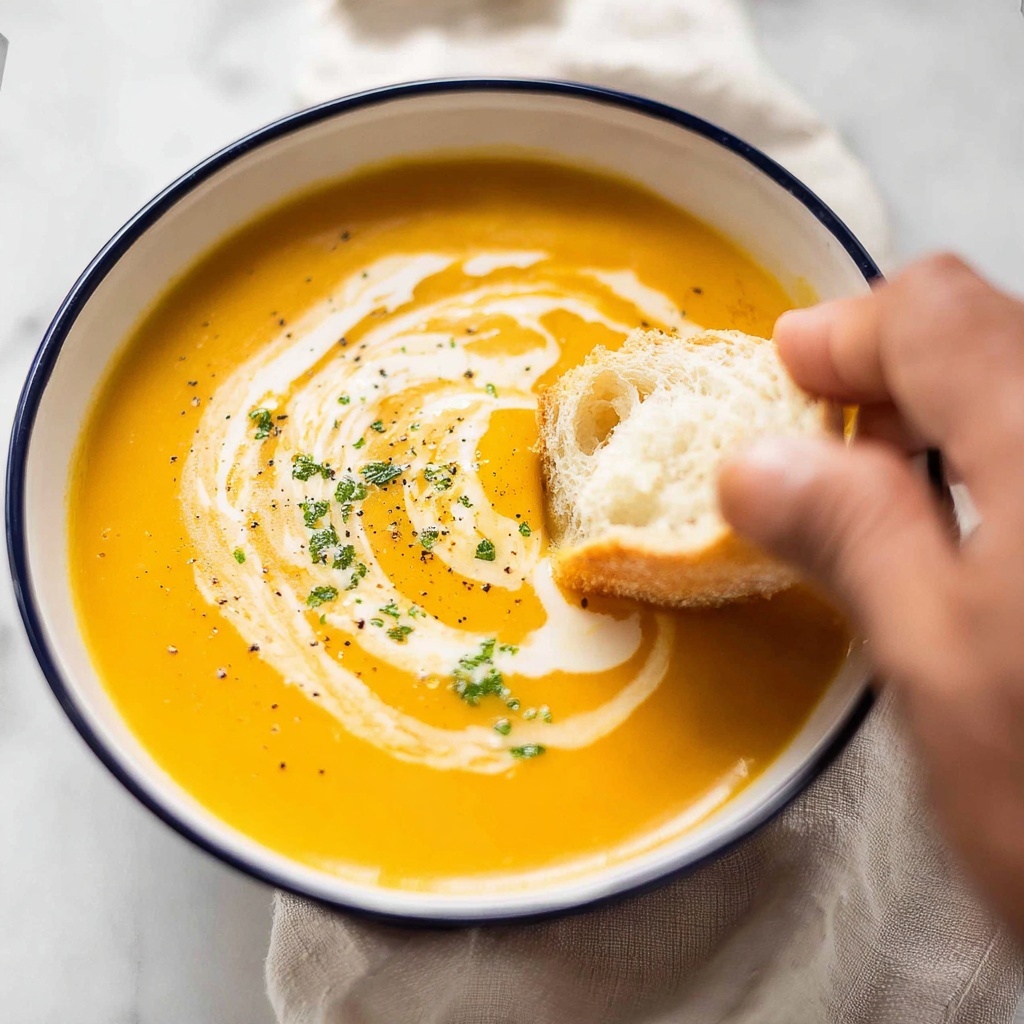 Pumpkin Soup - Classic and Easy Recipe - Recipe Image