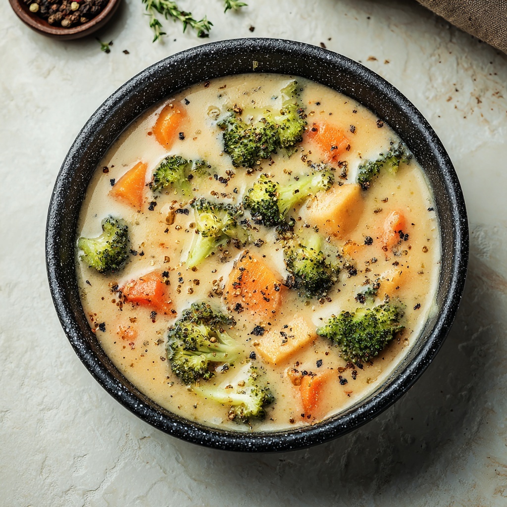 Best Cheddar Broccoli Soup Recipe - Recipe Image