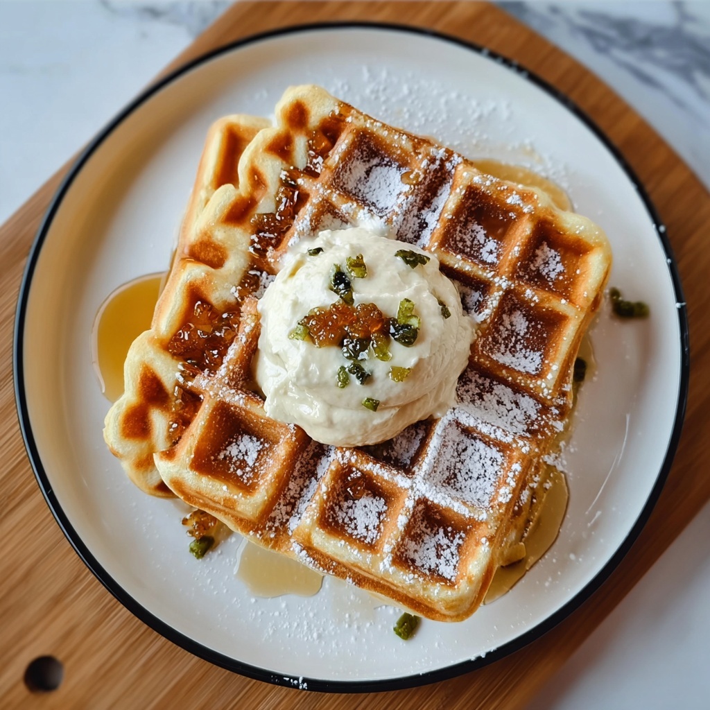 Crumbl Waffle Cookie Recipe - Recipe Image