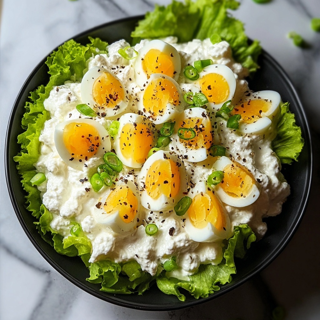 Cottage Cheese Egg Salad Recipe - Recipe Image