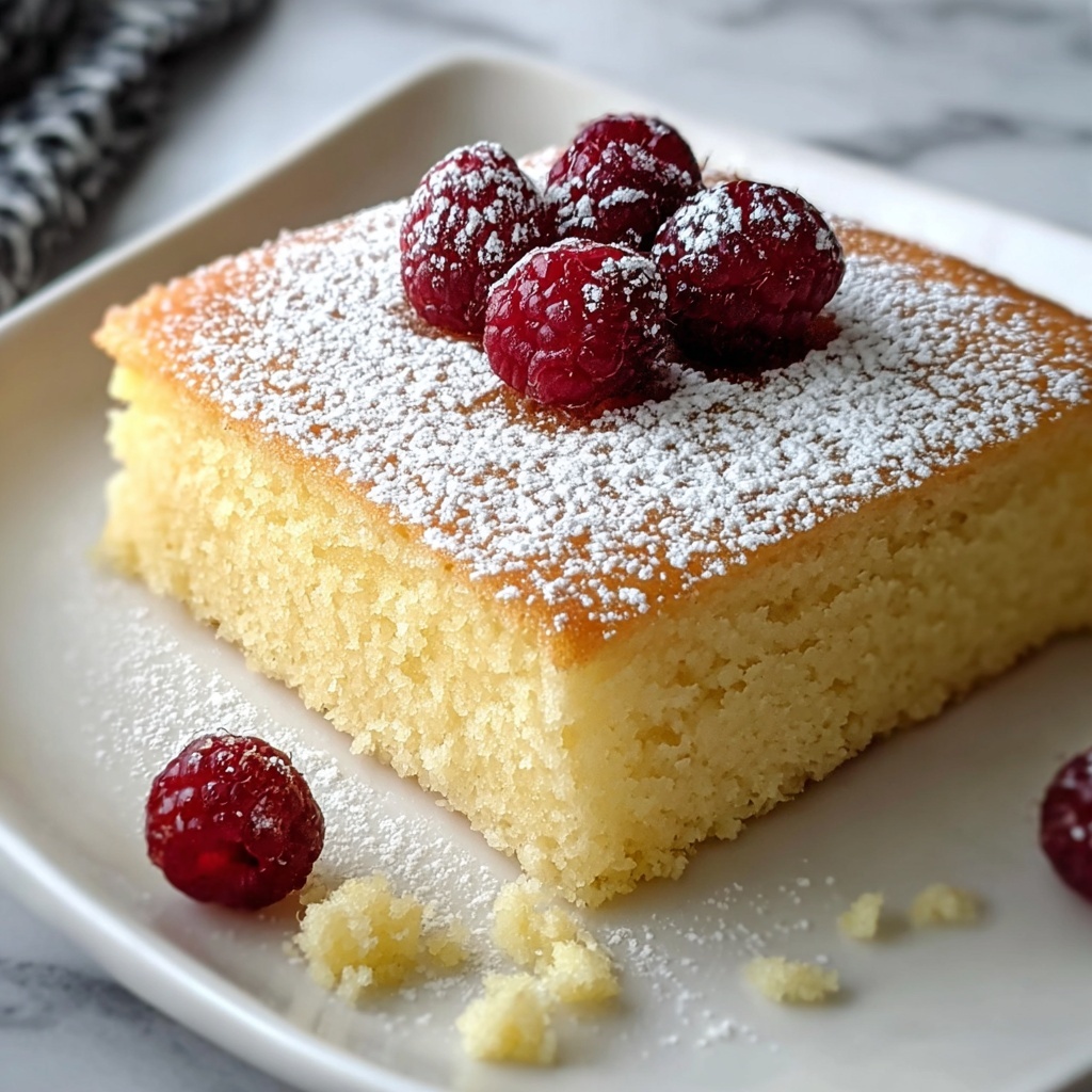 Classic Butter Cake Recipe - Recipe Image