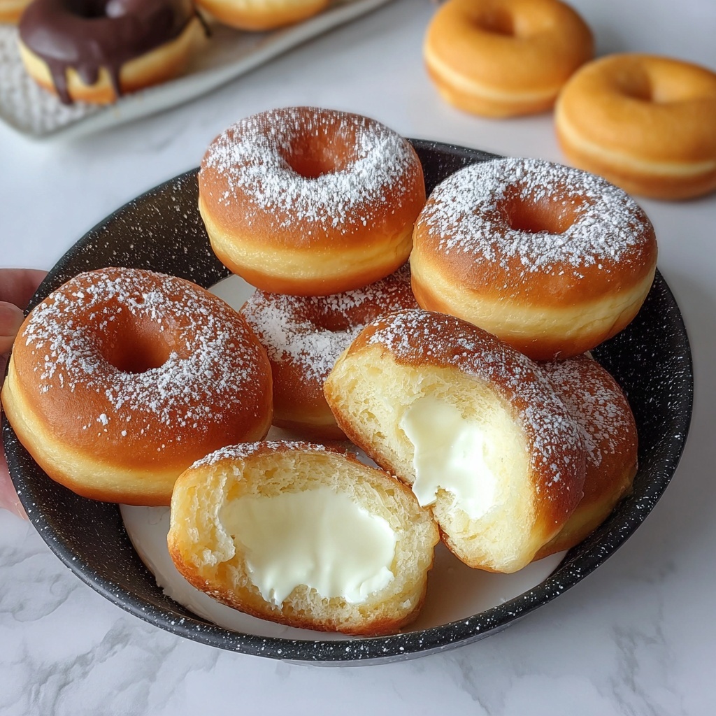 Bavarian Cream Donuts Recipe - Recipe Image