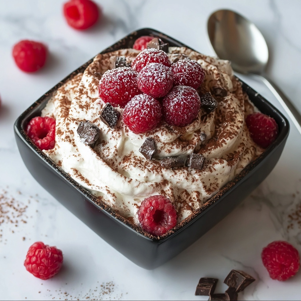 Fresh Raspberry Tiramisu Recipe - Recipe Image