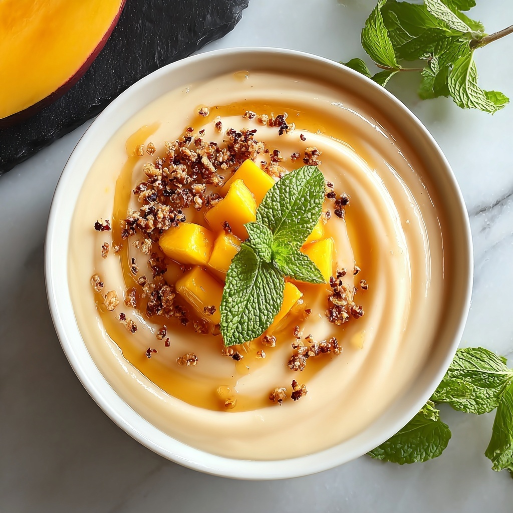 Creamy Mango Mousse Recipe - Recipe Image