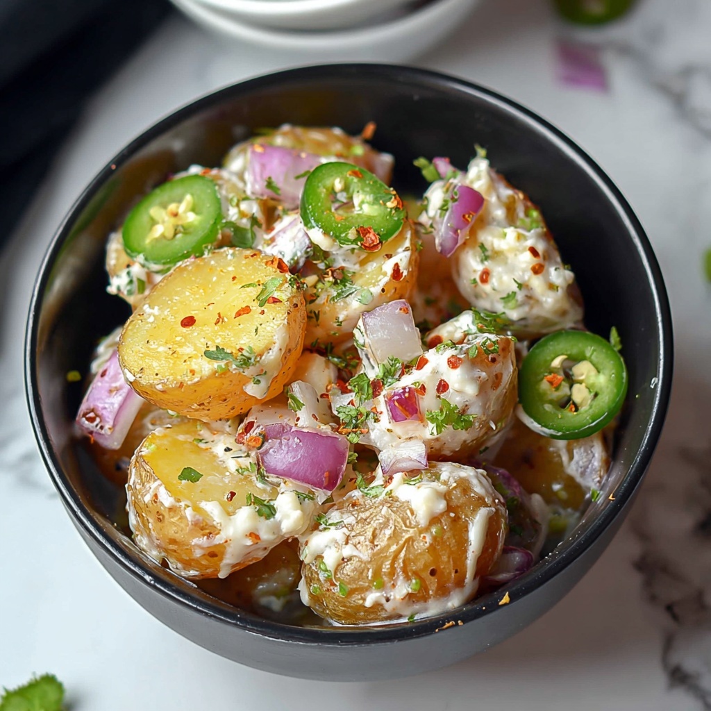 Jalapeño Popper Roasted Potato Salad Recipe - Recipe Image
