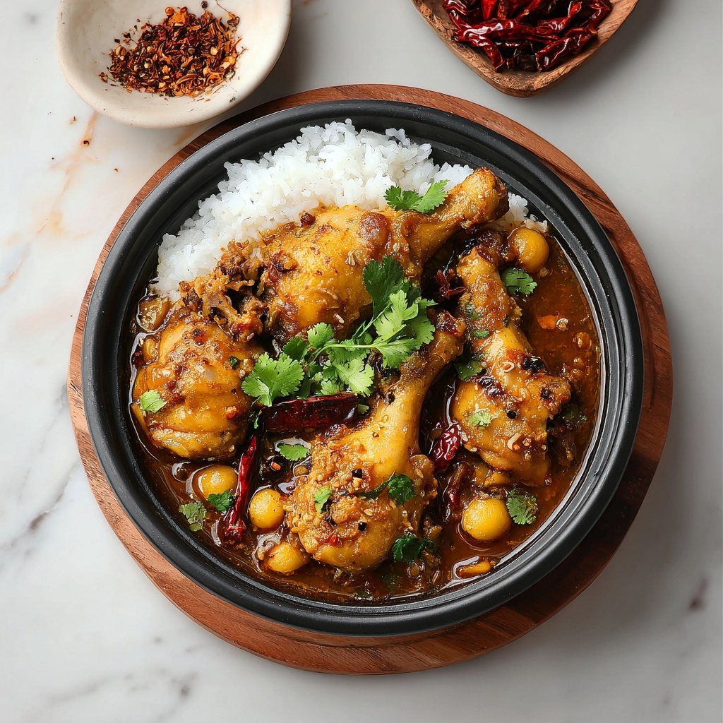 Ayam Kapitan: Aromatic Malaysian Chicken in Rich Coconut Curry Recipe - Recipe Image