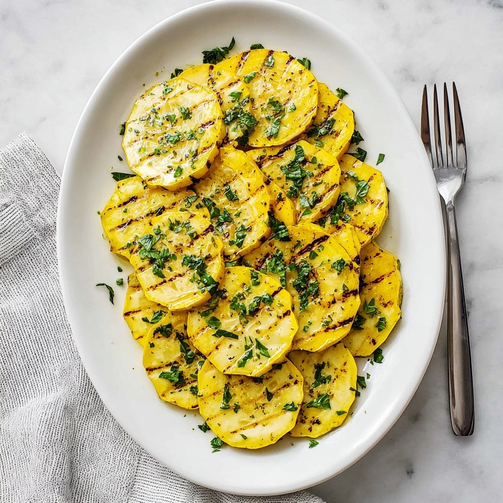 Grilled Yellow Squash Recipe - Recipe Image