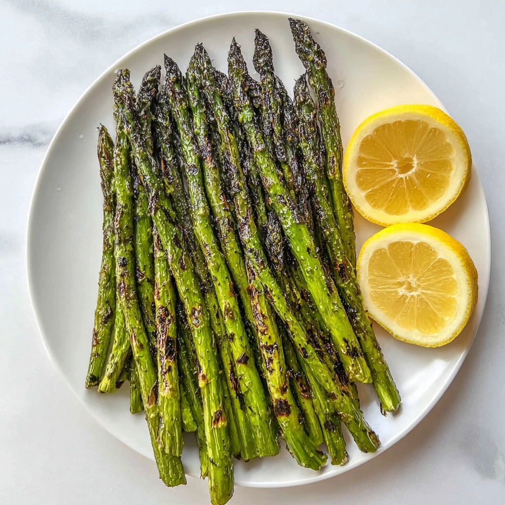 Grilled Asparagus with Lemon and Sumac Recipe - Recipe Image