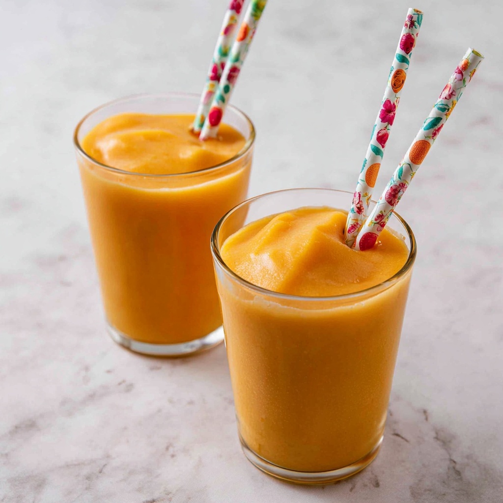 Creamy Mango Lassi Recipe - Recipe Image