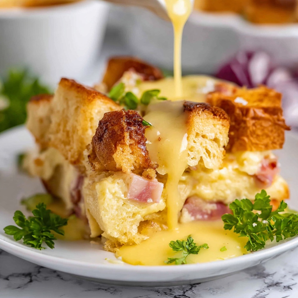 Eggs Benedict Casserole Recipe - Recipe Image