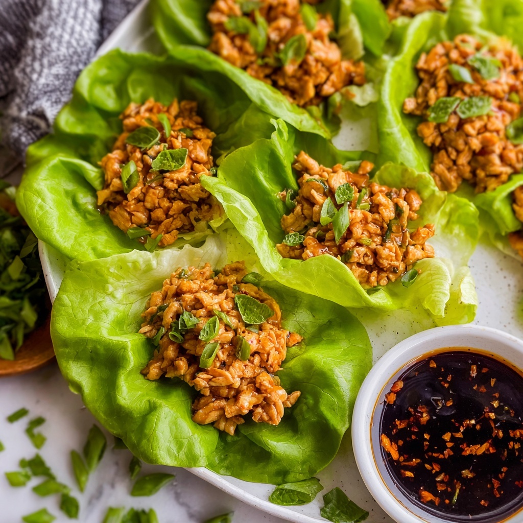 Chicken Lettuce Wraps (PF Chang's Copycat) Recipe - Recipe Image