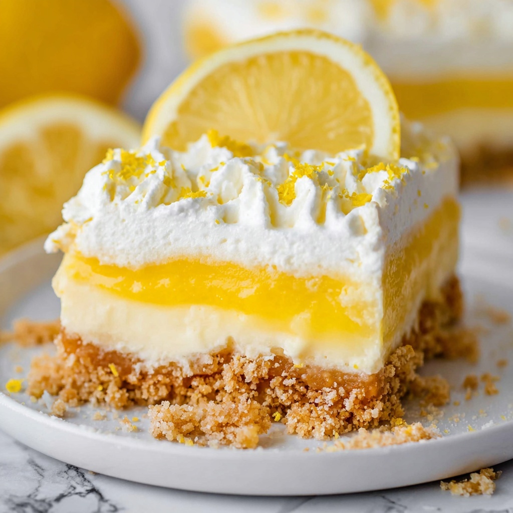 Lemon Lush Dessert Recipe - Recipe Image