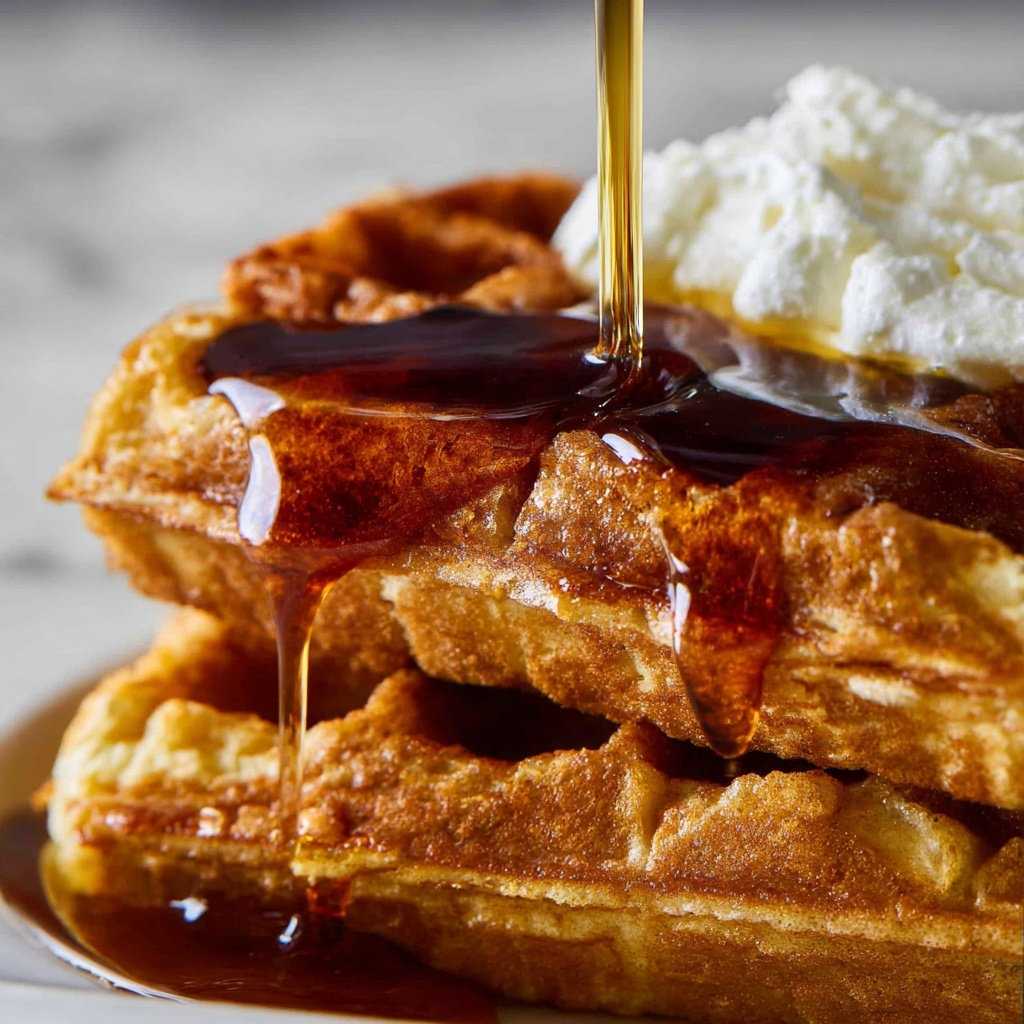 Homemade Waffles from Scratch Recipe - Recipe Image