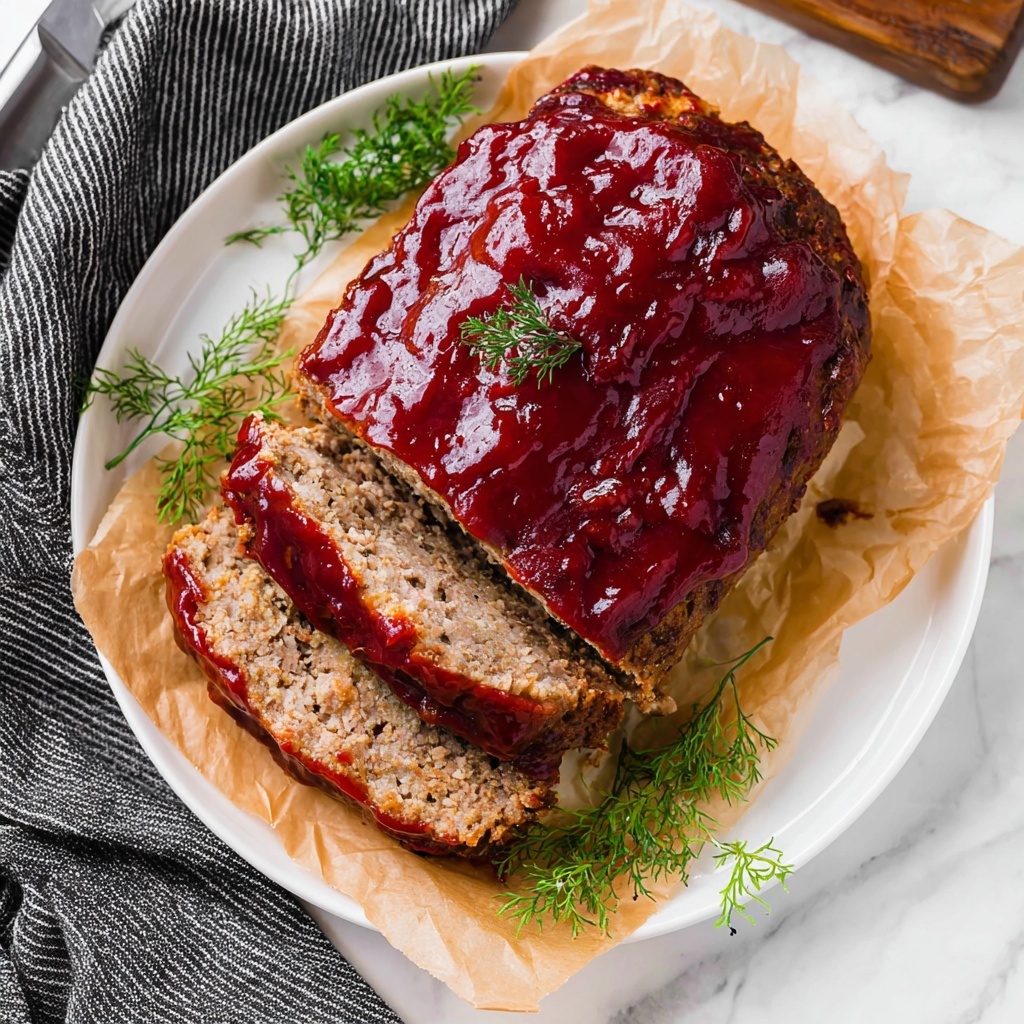 Turkey Meatloaf with Barbecue Ketchup Glaze Recipe - Recipe Image