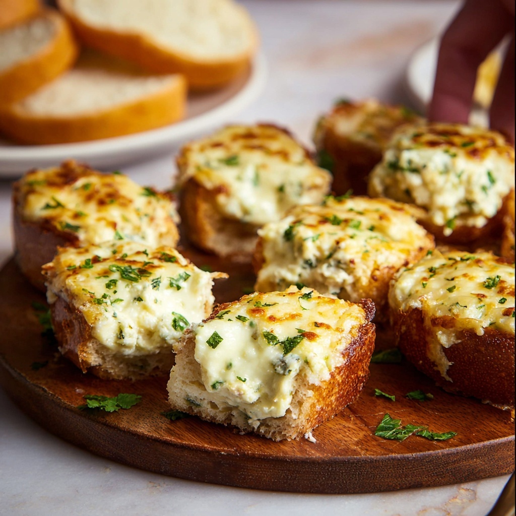 Creamy Artichoke Bruschetta Recipe - Recipe Image