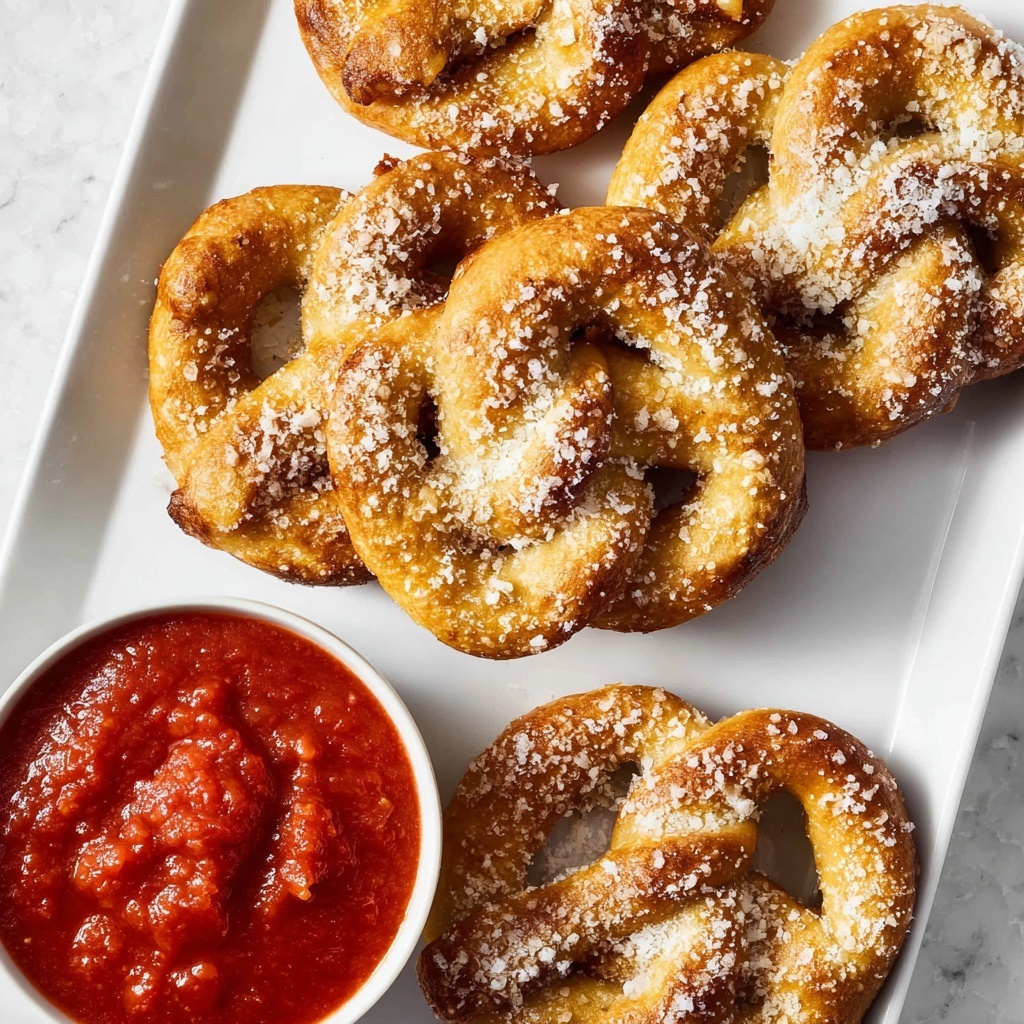 Garlic Parmesan Pretzels Recipe - Recipe Image