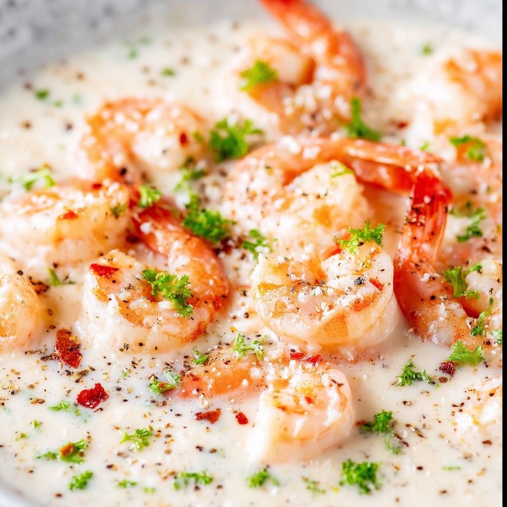 Creamy Parmesan Shrimp Recipe - Recipe Image