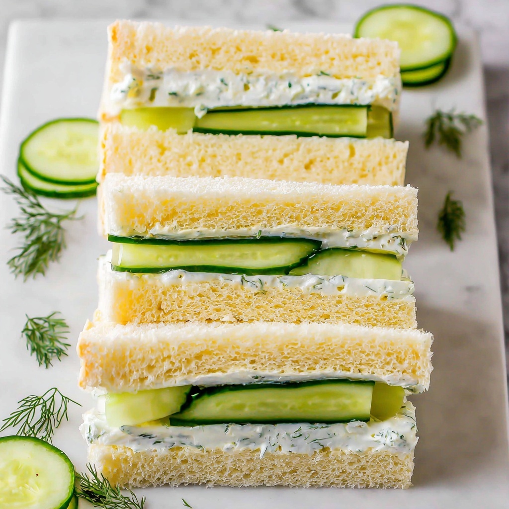 Cucumber Sandwiches Recipe - Recipe Image