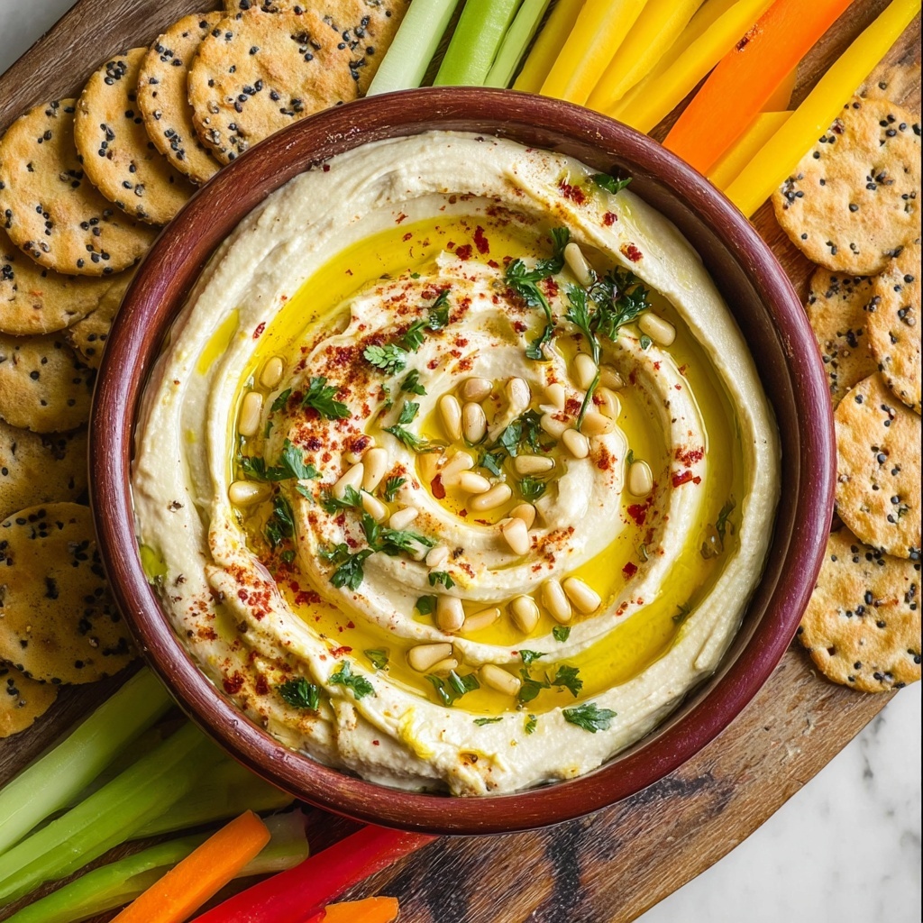 Homemade Hummus Recipe - Recipe Image