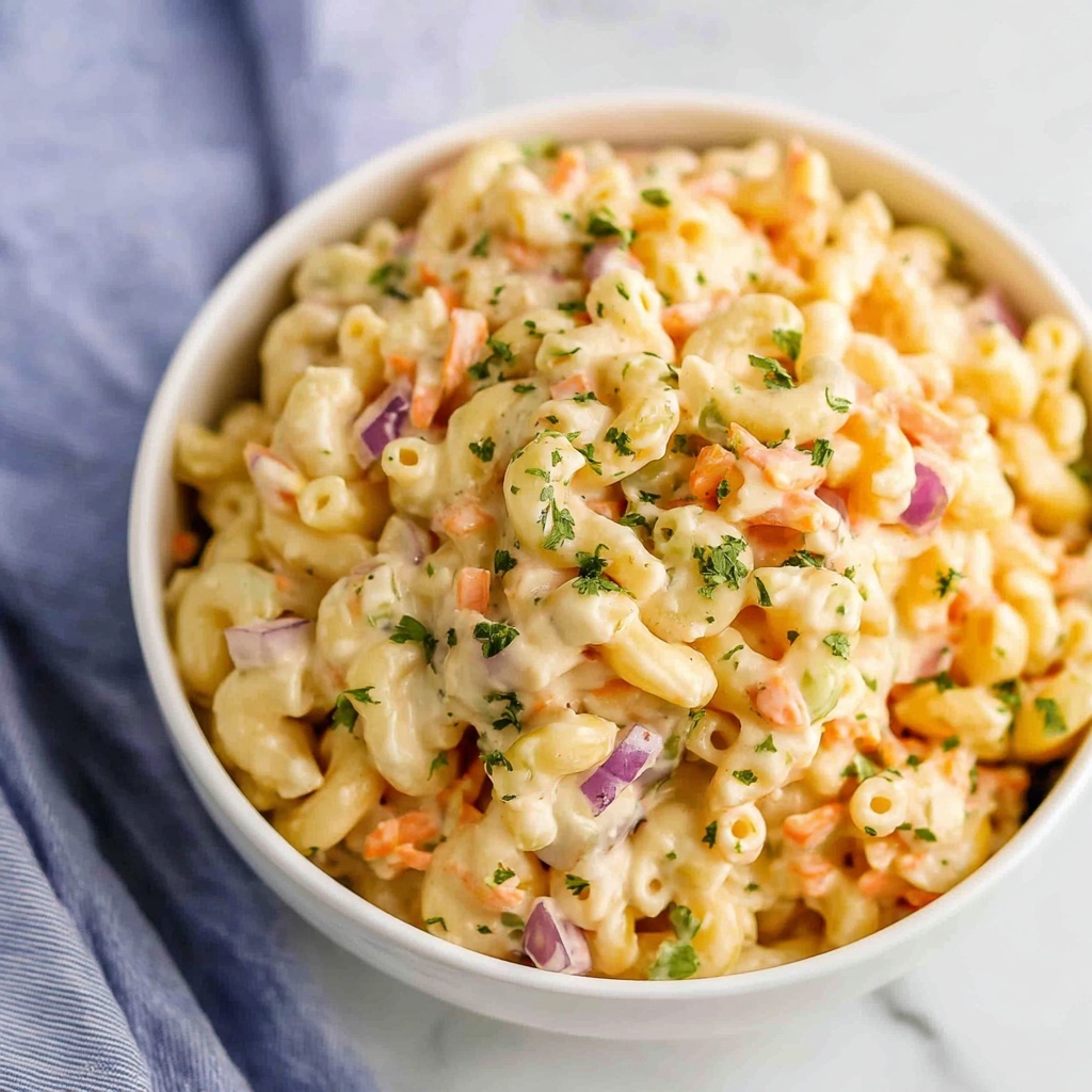 Easy Macaroni Salad Recipe - Recipe Image